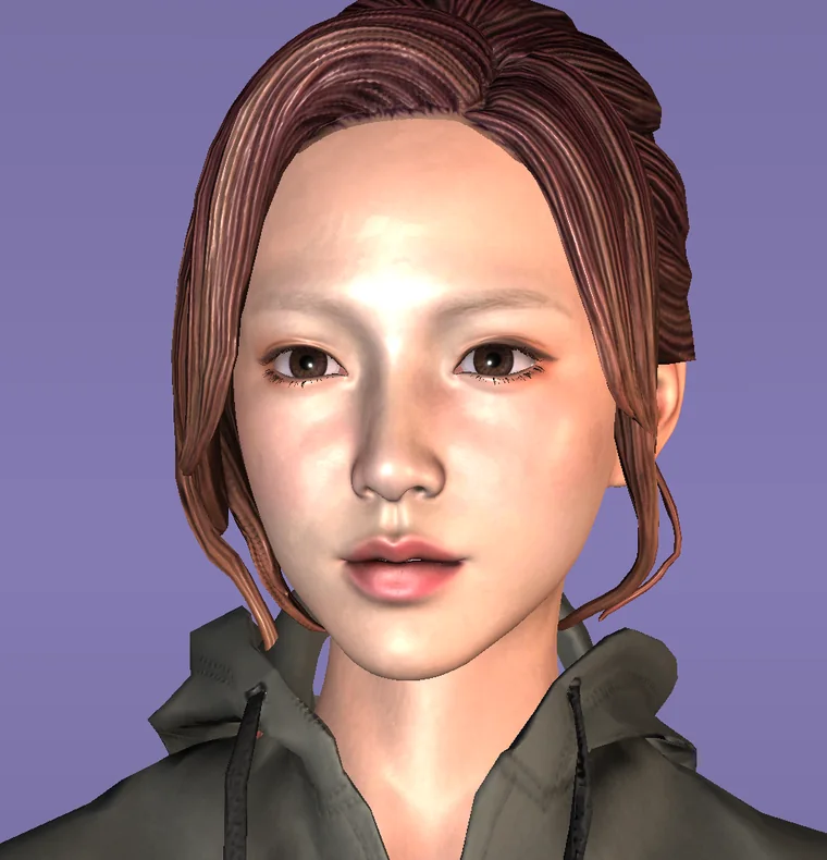 リアルな表情の REX