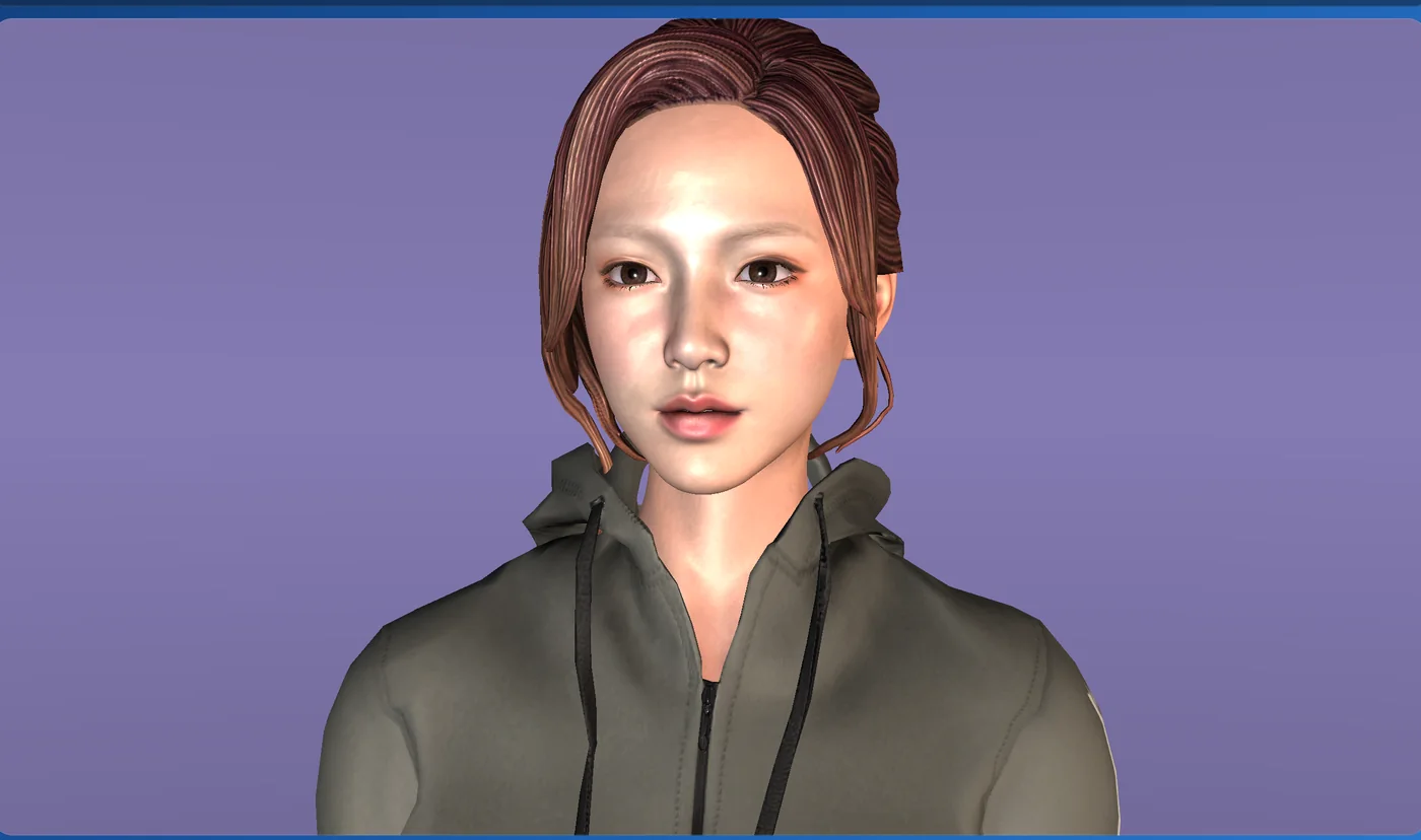Unity 3D で描かれた AIトレーナー REX